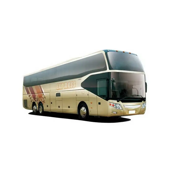 Используется 55 пассажирских стальных шасси роскошный транспорт общественный автобус для продажи