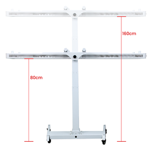 Factory Customization <strong>Pdt</strong> Machine Wheeled Vertical &amp; Rotating Motorized Stand Stand for Red Therapy Light - Product Image 2