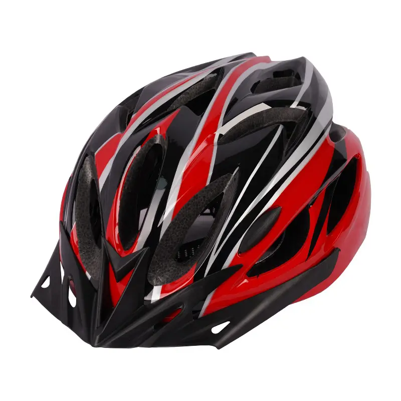 Casco da ciclismo per adulti per uomo donna casco leggero regolabile con striscia riflettente e rimozione