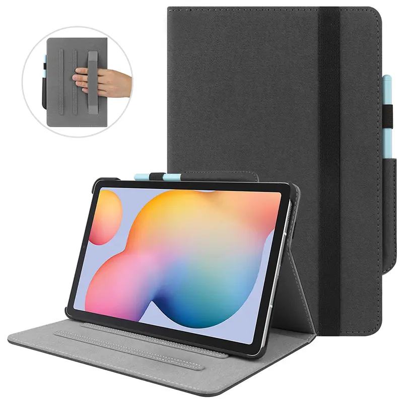 Étui magnétique antichoc en cuir pour tablette, personnalisé pour Ipad 11 Pro pour Ipad avec porte-crayon
