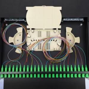Factory ODF Rack Mount Splicing Termination Box FTTH SC/FC/ST/LC Fiber Optic <strong>Patch</strong> <strong>Panel</strong> - Product Image 4