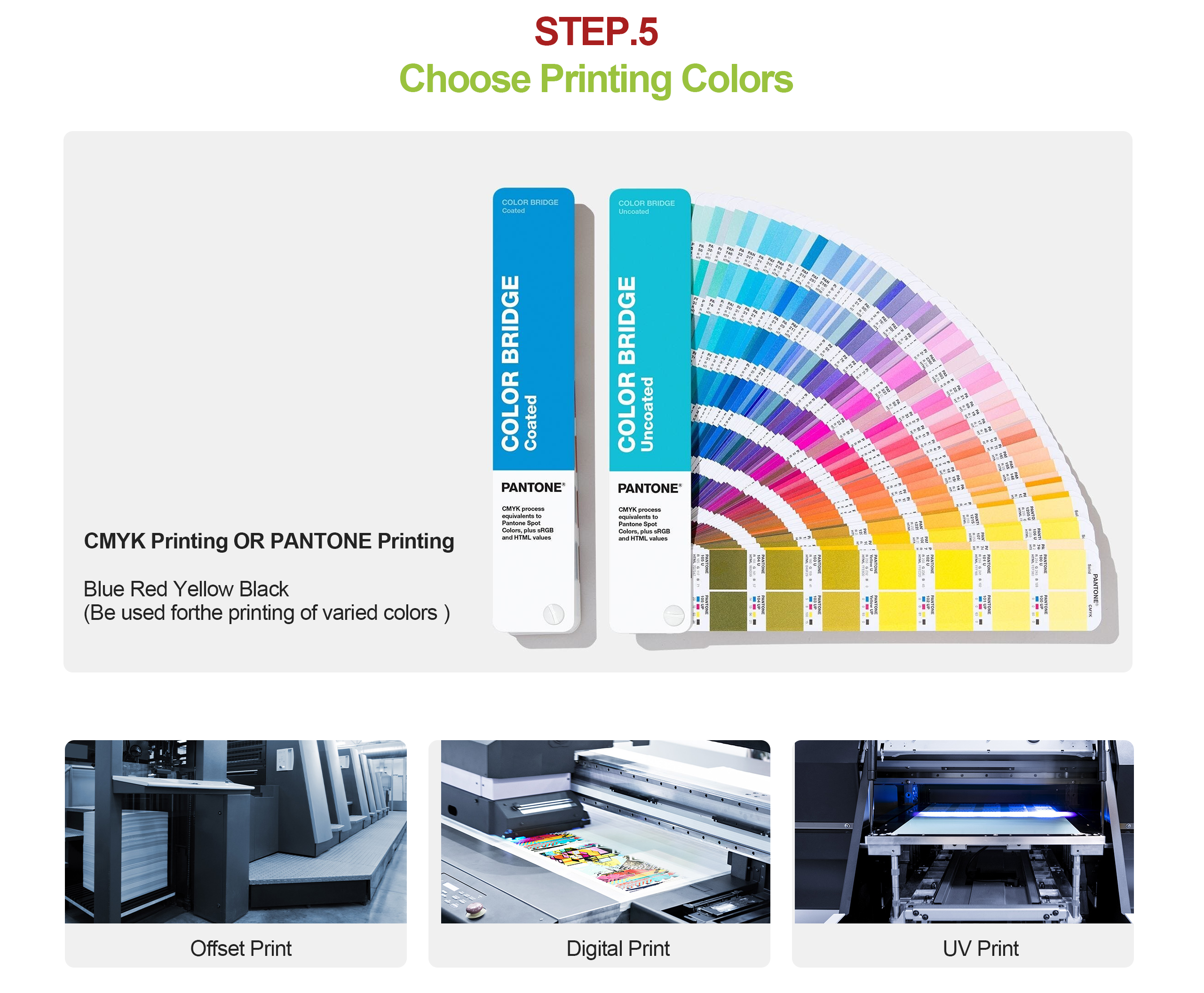 Impresión de Pantone
