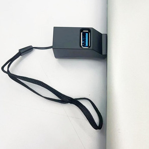 ノートパソコンPC用ポータブル3ポートUSB 3.0ハブアダプターデータ転送5Gbpsおよび480Mbps USB Cエクスパンダースプリッター - Product Image 2