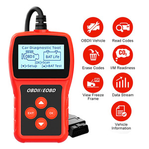 2.4in. Ekran otomotiv OBD2 tarayıcı araba kontrol motor arıza kodu okuyucu teşhis aracı - Product Image 4