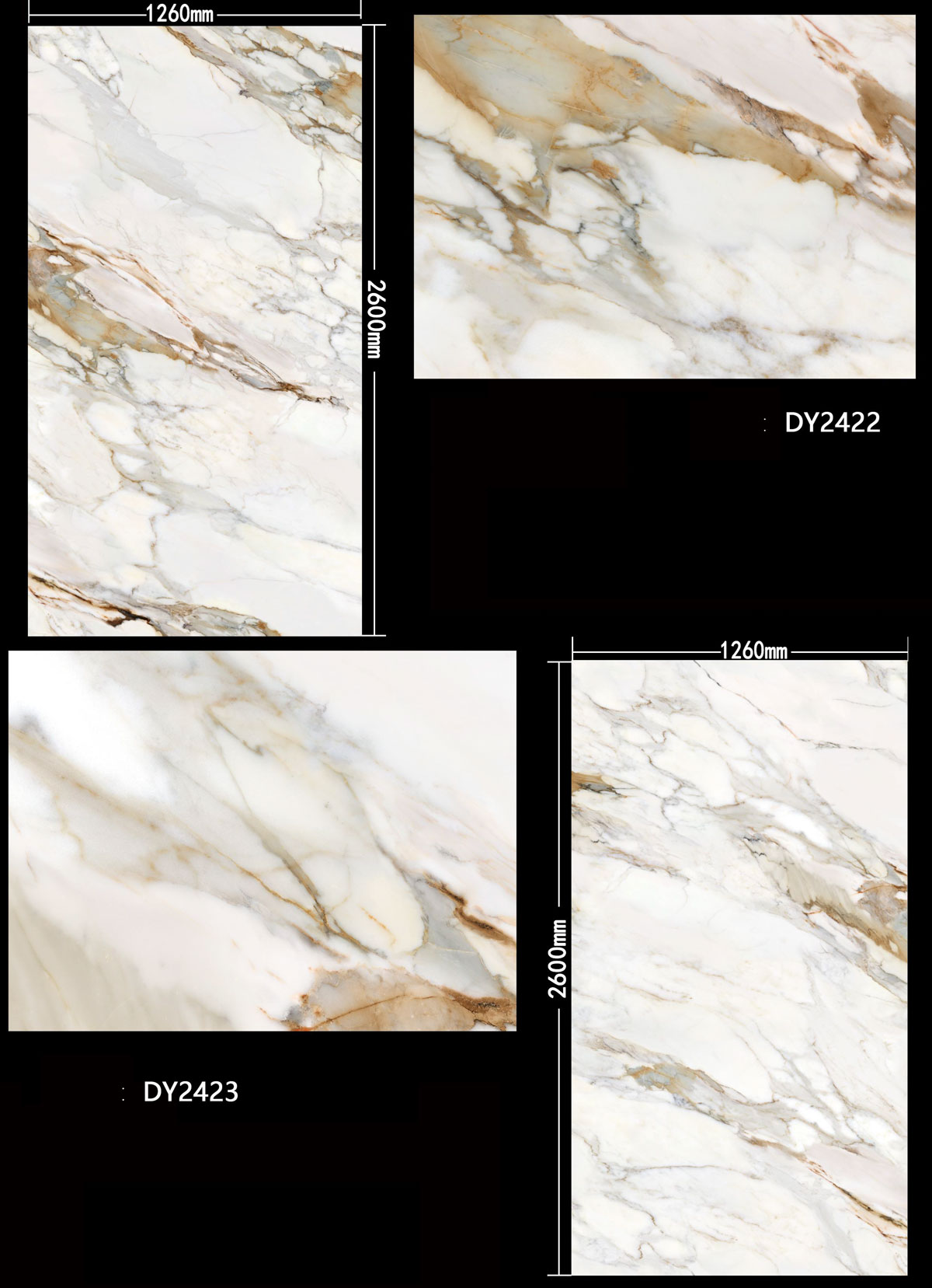 Various patterns to choose from