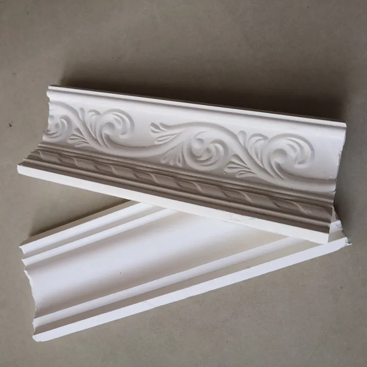 China fabricante de fibra de vidro decorativo cornija do teto de gesso