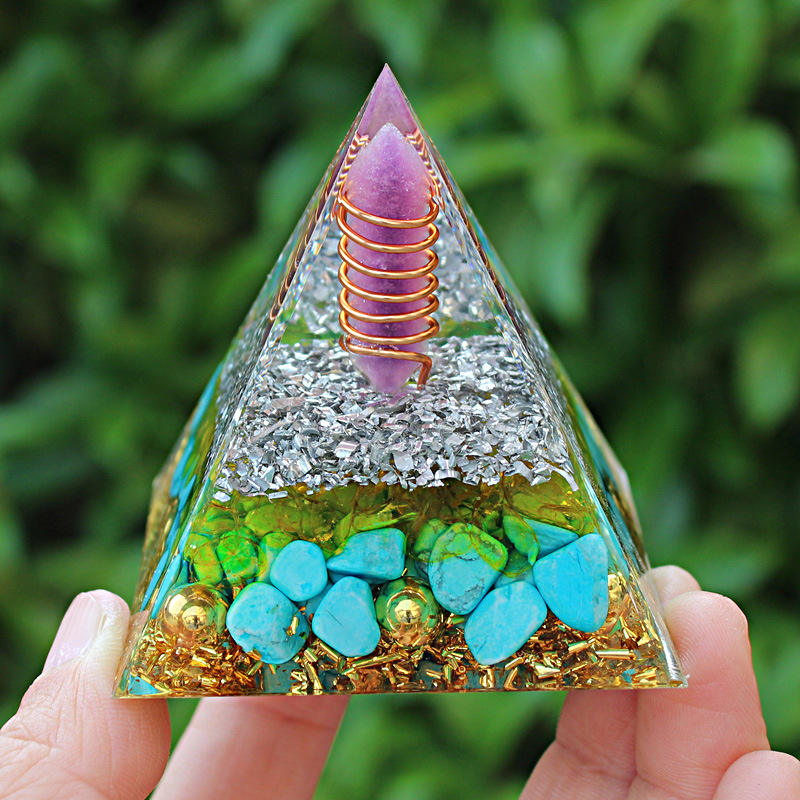 Purple Jade Pillar Turquoise