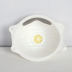 Masker Industri sekali pakai, masker debu katup pernapasan aliran dingin bentuk Cup Ce FFP3 - Product Image 6