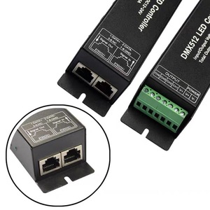 DMX512 декодер ручной RGB/RGBW ленточный декодер с подключением 12 В светодиод и DMX контроллер освещения решения - Product Image 4