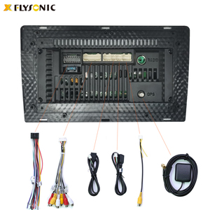 Flysonic 10.1 Inch MP5 Car DVD Player With Amplier TDA-7388IC SW Control Aging & QC & QA Tests Strict Quality Control Car Radio