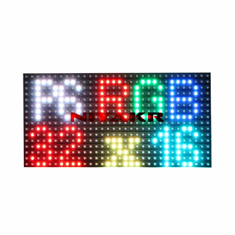 وحدة LED بألوان كاملة P6 داخلية x 96x32x16 بكسل SMD3528 RGB