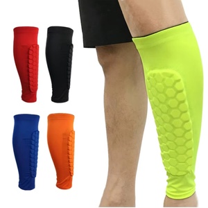 High Quality Customized Logo Shin Guard Sleeve Protector Men Women Sports Football Soccer <strong>Leg</strong> Shin Pad Calf <strong>Protection</strong> Guard <strong>Leg</strong> - Product Image 1
