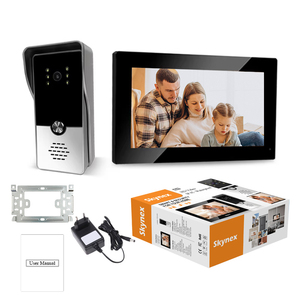 Safe House citofono 7 pollici schermo Lcd Monitor faccia a faccia citofono 4 fili impermeabile videocitofono - Product Image 1