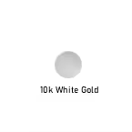 Or blanc 10K