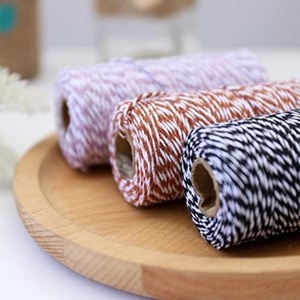 Cordón de macramé de 100M, cuerda de algodón, manualidades, hilo de colores DIY, hilo trenzado, costura hecha a mano, decoración de boda para el hogar, cuerda - Product Image 5