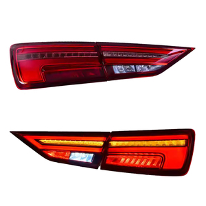 עבור audi a3 <span class=keywords><strong>8v</strong></span> hatchback הוביל פנסים 2013-2020 rearlamp שדרוג אות להפוך זנב אור הוביל אור אדום עמיד אור אחורי