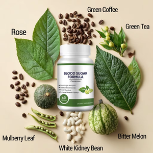 Les extraits naturels d'herbe d'OEM/ODM de capsules de sucre de sang de suppléments nutritionnels aident à maintenir le sucre de sang - Product Image 3