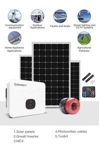 Residential Hybrid on Off Grid Solar <strong>Power</strong> System <strong>Kit</strong> 5Kw 10Kw 20Kw Home Appliances Solar Energy System - Product Image 3