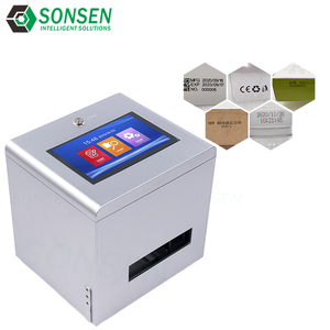 Palmare Desktop a matrice di punti numero di lotto Semi automatico a getto d'inchiostro data di scadenza macchina di codifica per bottiglie