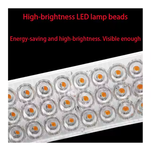 <strong>DC</strong> <strong>12V</strong> 1.2m Full-size <strong>Green</strong> <strong>Led</strong> Flash Warning Light bar Suitable for Special Headlights - Product Image 5