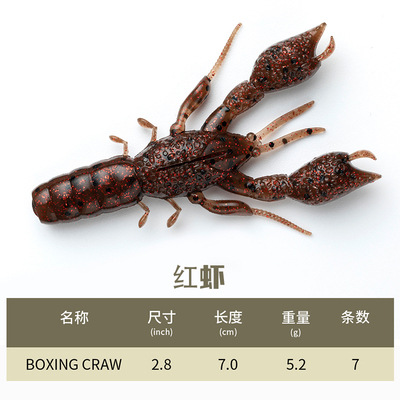 Crevettes rouges