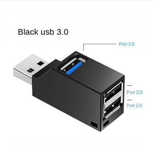 USB 3.0 Hub Adapter Extender Mini 3 Port Breakout U Disk Card Reader for <strong>Computer</strong> Laptop Hub PC Accessories - Product Image 3