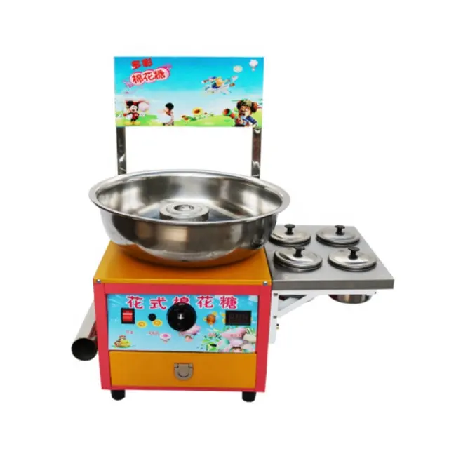commercial flower type cotton candy making machine