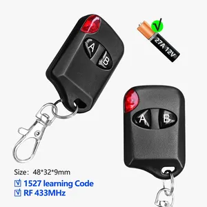 Universale RF 433MHz 50m telecomando trasmettitore ev1527 codice di apprendimento batteria include - Product Image 3