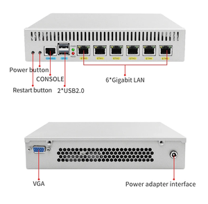 6LAN Firewall Pfsense VPN Intel Atom D525 <strong>Network</strong> Security Appliance Router PC 2USB2.0 1COM 1VGA FAN 1u Router Firewall <strong>Function</strong>