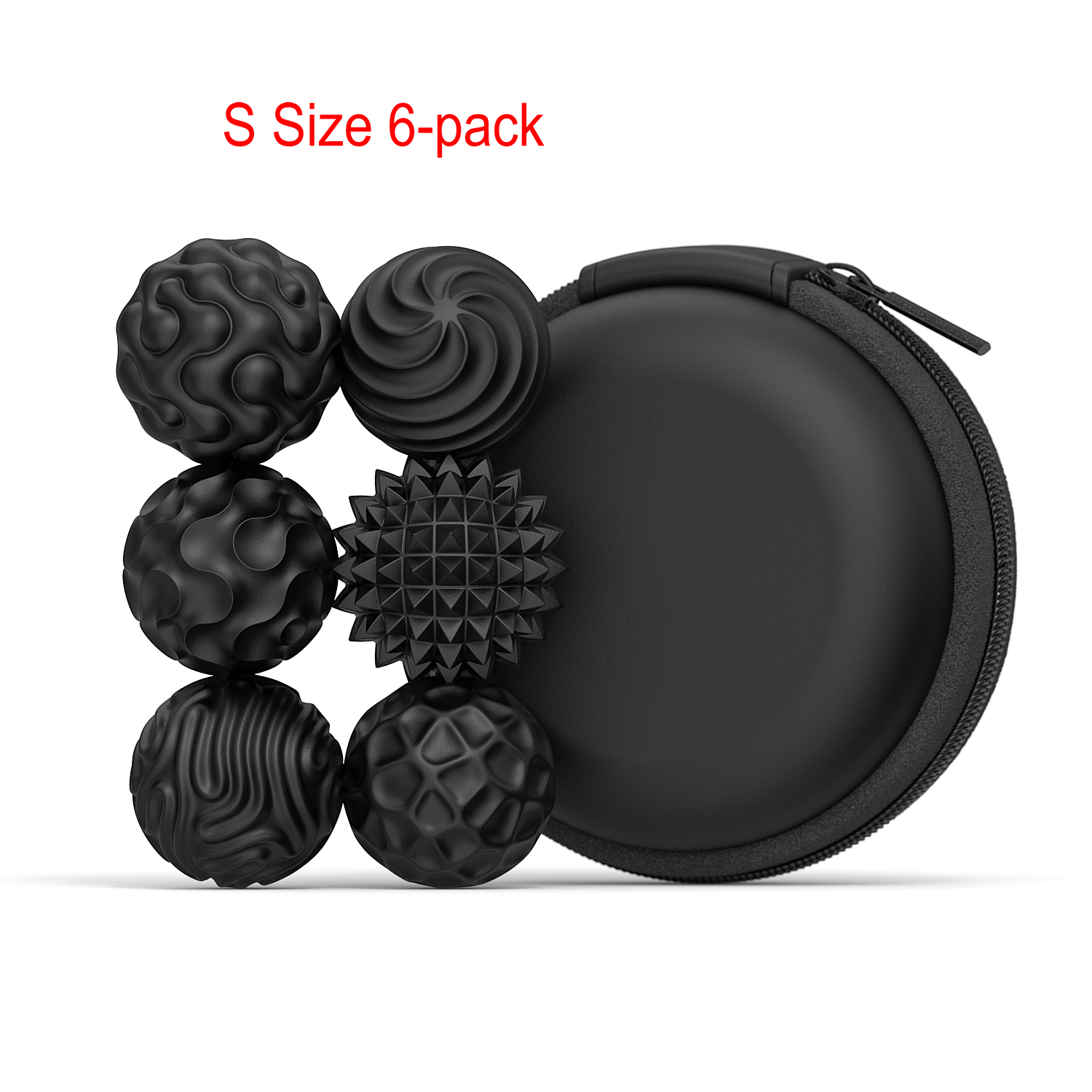 S-6pcs black B