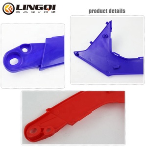 LINGQI yarış motosiklet merkezi sol çamurluk koruyucu yüzey koruma CRF110 2013 Motocross Off Road için - Product Image 3