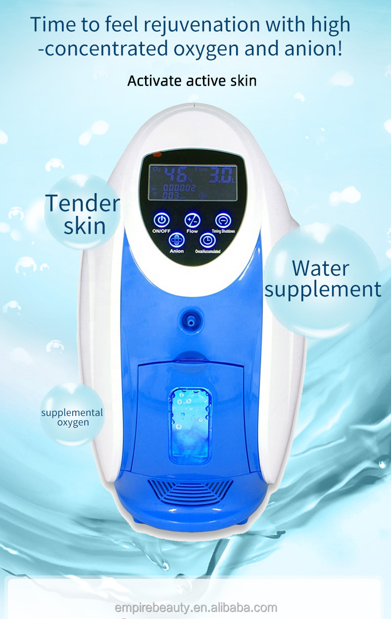 Korea Oxgyen Dome Face Care Machine Skin Care Equipment With Pdt Led Light Therapy Skin Rejuvenation Wrinkle Removal