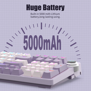 High Quality 97 Keys +knob Teclado Mecanico Multi Devices Mechanical <strong>Keyboard</strong> 2.4G BT USB-C Gaming <strong>Keyboard</strong> for Win/<strong>iOS</strong>/Android - Product Image 5