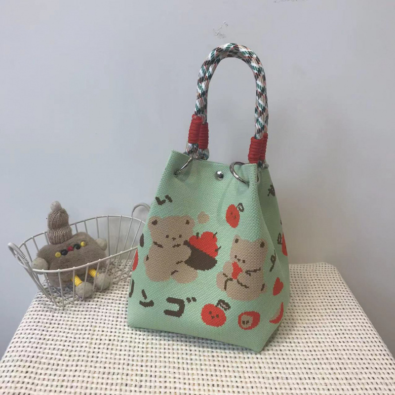 Apple bear handbag