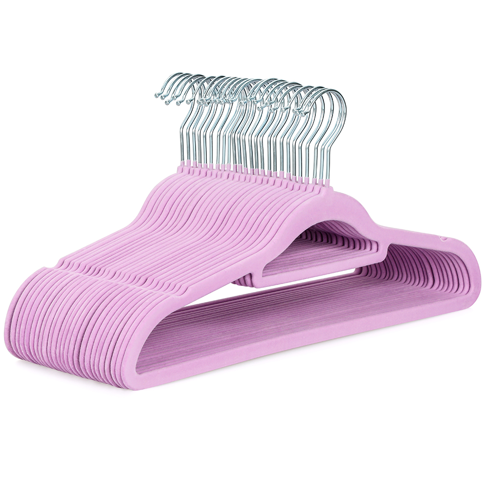 Purple-flocking hanger