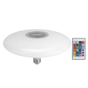 Smart 18W Music Speaker IR Control RGB Music <strong>Led</strong> Recessed Ceiling <strong>Light</strong> with Remote Control - Product Image 1