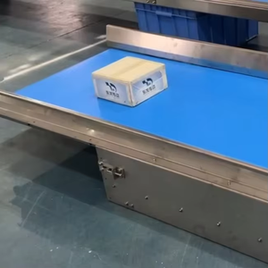Cinta transportadora telescópica de doble dirección con sistema de clasificación para carga y descarga