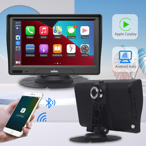 7 inç Android ekran araç DVD oynatıcı oyuncu otomobil radyosu navigasyon ayna Dash kamera dikiz monitör kablosuz Apple CarPlay ses - Product Image 1