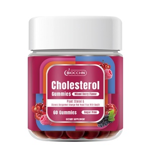 Integratori di colesterolo con steroli vegetali e stanoli 1600 Mg, gommosi di colesterolo, complesso di colesterolo mantiene livelli normali - Product Image 1