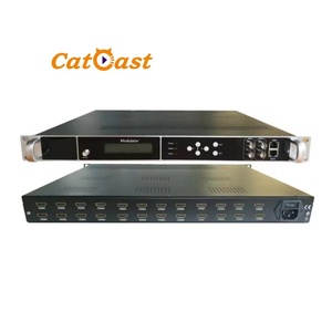 Modulatore HD CATV 24 canali DVBC DVBT ATSC ISDBT RF H.264 MPEG4 HEVC H.265 modulatore Encoder - Product Image 1