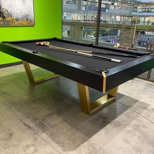 Fabrika toptan fiyat çağdaş tarzı özel 7/<span class=keywords><strong>8</strong></span>/9 ayaklar Bilardo ev spor ahşap kayrak Bilardo Bilardo masası adam mağara için