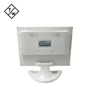 15 Inch Black White <strong>LCD</strong> Desktop <strong>Monitor</strong> HD <strong>VGA</strong> <strong>Input</strong> 1024*768 Resolution Business Series <strong>Computer</strong> Replacement 4:3 Aspect Speaker