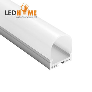 28X23Mm LED อลูมิเนียมโปรไฟล์อัดขึ้นรูปสำหรับเพดานแถบ Led หรือติดผนัง - Product Image 1