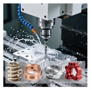 Präzisions-<span class=keywords><strong>CNC</strong></span>-Bearbeitungs dienste-Bearbeitung von Edelstahl-Aluminium-Sonderteilen 3D-Design Rapid Prototyping - Product Image 1