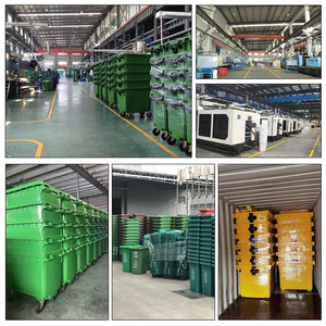 120L 240L 360L 660L 1100L户外塑料垃圾桶回收轮式垃圾桶 - Product Image 5