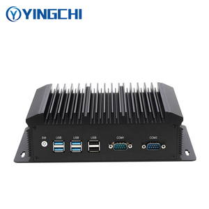 Computadora pequeña de escritorio integrada de fábrica I3 10110U/i5 10210U/i7 10510U servidor Win10 Linux Mini PC industrial sin ventilador - Product Image 6