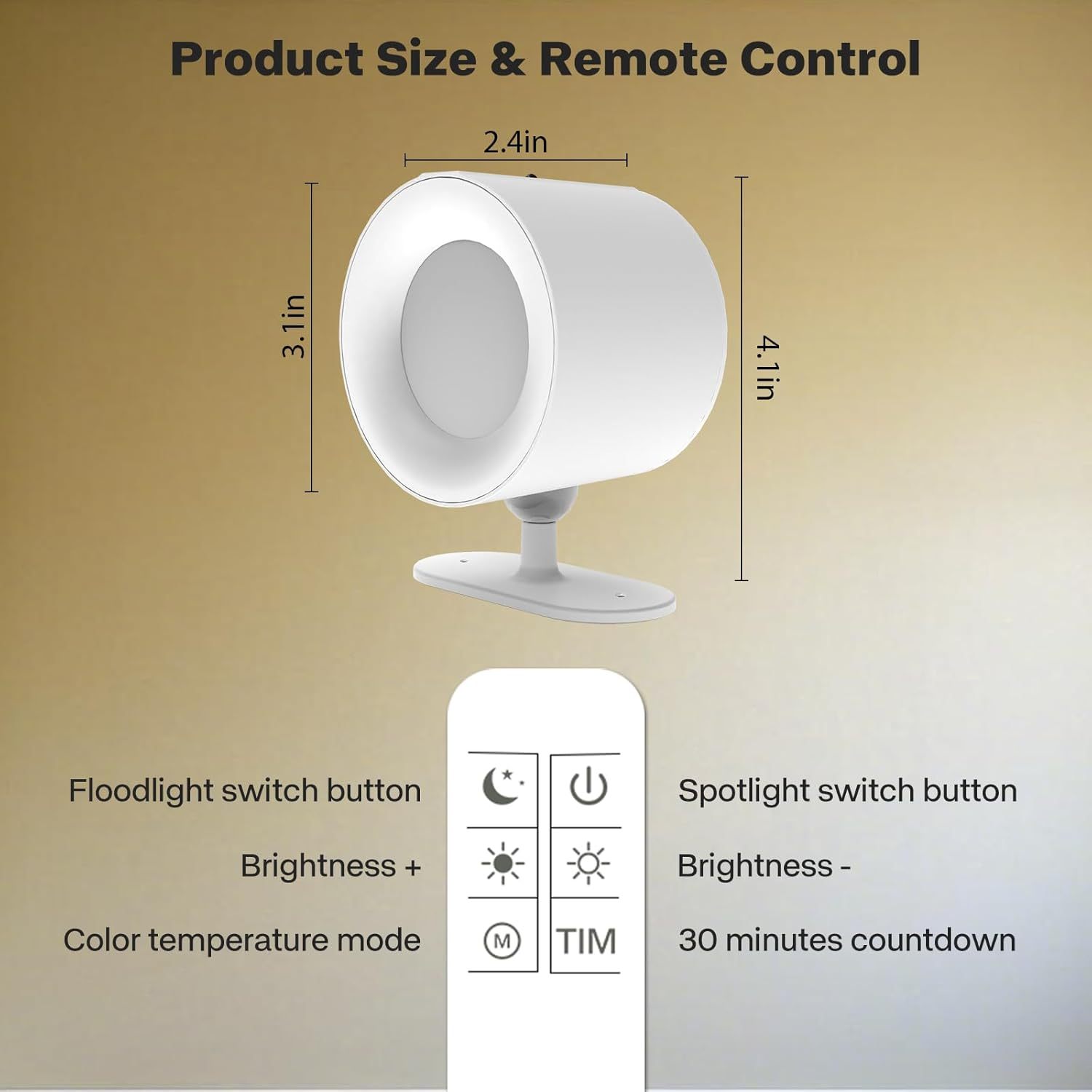 WhiteTouch+Control remoto