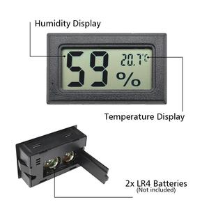 Mini <strong>LCD</strong> Digital <strong>Display</strong> Thermohygrometer Embedded Thermometer Hygrometer Temperature <strong>Sensor</strong> <strong>Humidity</strong> Meter Gauge Instruments - Product Image 2