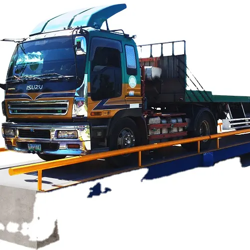 Модульный электронный грузовик весовой мост 100 тонн
