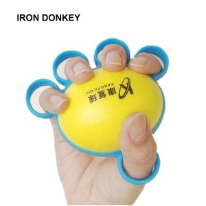 IRONDONKEY Finger Grip Strength <strong>Ball</strong> Massage Rehabilitation Training Exercise Finger Strength <strong>Loop</strong> Grip Strength Device - Product Image 6